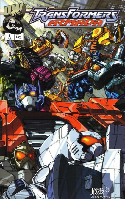Transformers: Armada / Energon  |  Issue#1A | Year:2002 | Series:  | Pub: Dreamwave Productions