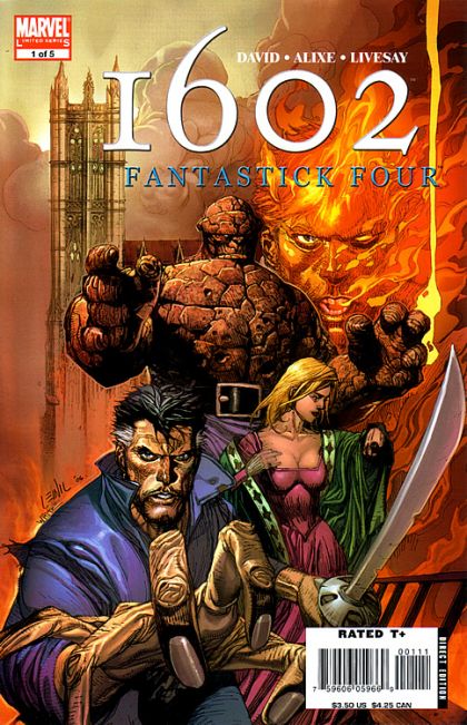Marvel 1602: Fantastick Four Fantastick Four |  Issue#1 | Year:2006 | Series:  | Pub: Marvel Comics