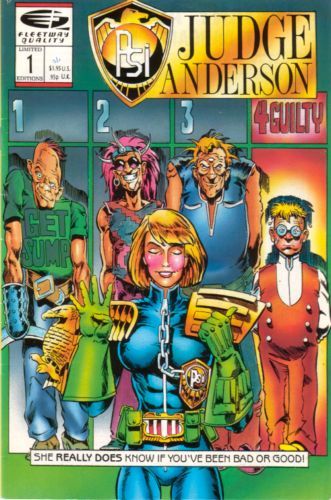 PSI: Judge Anderson Four Dark Judges, Parts 1-6 |  Issue#1 | Year:1990 | Series:  | Pub: Fleetway