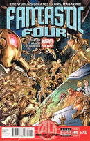 Fantastic Four, Vol. 4 Age of Ultron - The Death of the Family Richards During the Bloody Age of Ultron or, "Everything's Going to be Okay." |  Issue