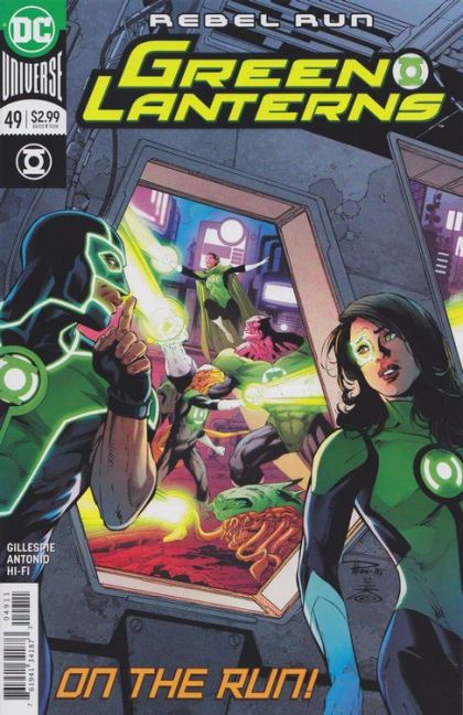Green Lanterns Rebel Run |  Issue#49A | Year:2018 | Series: Green Lantern | Pub: DC Comics