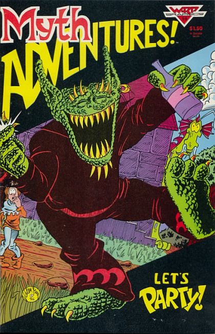 Myth Adventures Let's Party! |  Issue#10 | Year:1986 | Series:  | Pub: WaRP Graphics