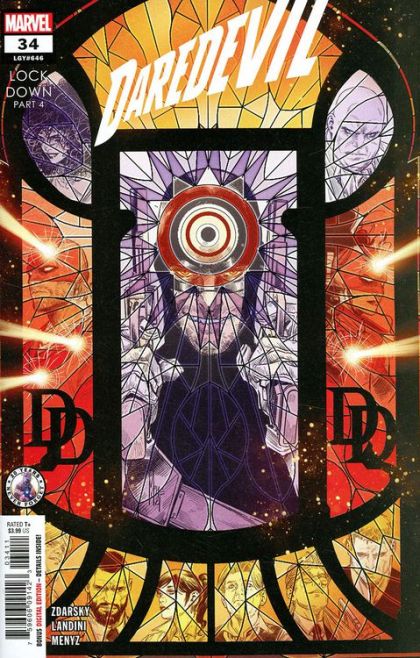 Daredevil, Vol. 6 Lockdown, Lockdown, Part 4 |  Issue#34A | Year:2021 | Series: Daredevil | Pub: Marvel Comics | Regular Marco Checchetto Cover