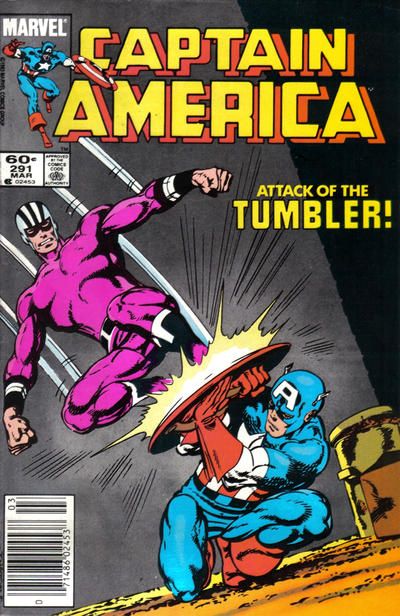Captain America, Vol. 1 To Tame a Tumbler! |  Issue#291B | Year:1984 | Series: Captain America | Pub: Marvel Comics | Newsstand Edition
