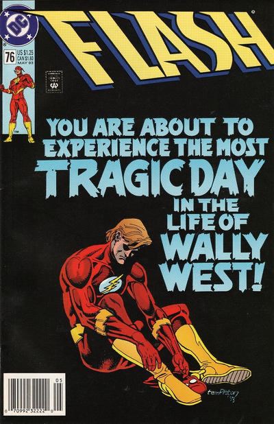 Flash, Vol. 2 The Return of Barry Allen, Identity Crisis |  Issue#76B | Year:1993 | Series: Flash | Pub: DC Comics