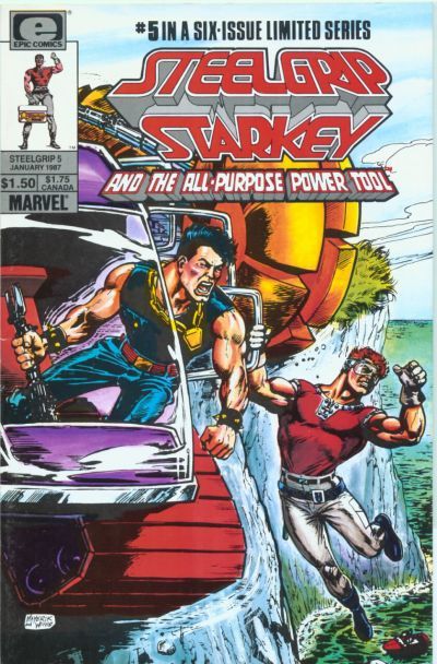 Steelgrip Starkey King of the Steel Drivin' Men |  Issue#5 | Year:1987 | Series:  |