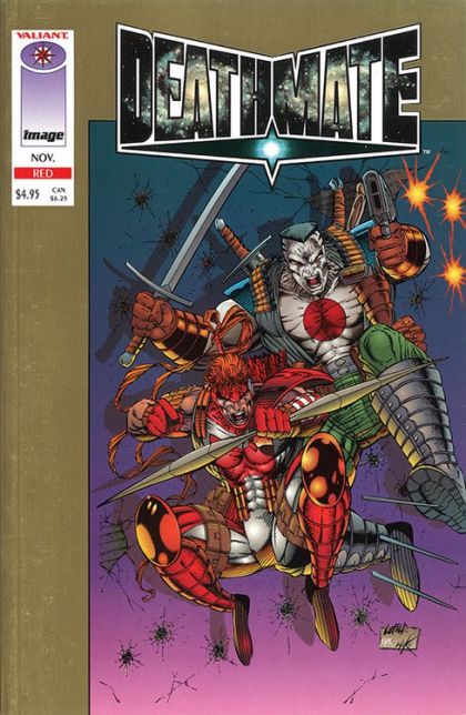 Deathmate Red |  Issue#5B | Year:1993 | Series: Deathmate | Pub: Image Comics and Valiant Comics
