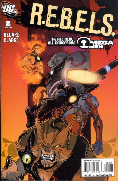 R.E.B.E.L.S., Vol. 2 Stealth |  Issue#8 | Year:2009 | Series:  | Pub: DC Comics