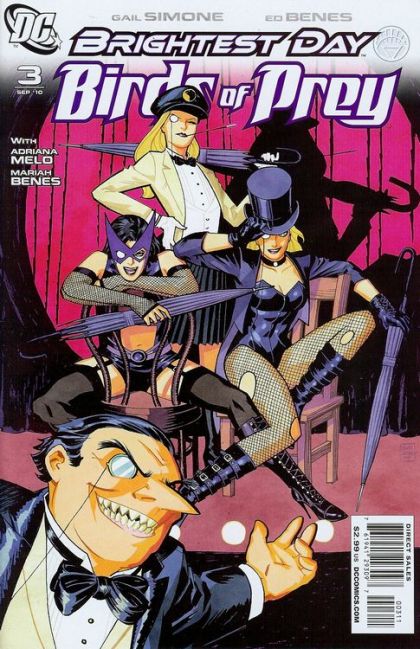 Birds of Prey, Vol. 2 Brightest Day - End Run, Part 3: Whistling Past The Gravestones |  Issue#3A | Year:2010 | Series: Birds of Prey | Pub: DC Comics