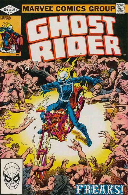 Ghost Rider, Vol. 1 Freaks! |  Issue#70A | Year:1982 | Series: Ghost Rider |