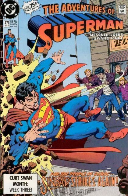 The Adventures of Superman The Sinbad Contract - The Sinbad Contract, Pt 2 |  Issue#471A | Year:1990 | Series: Superman |