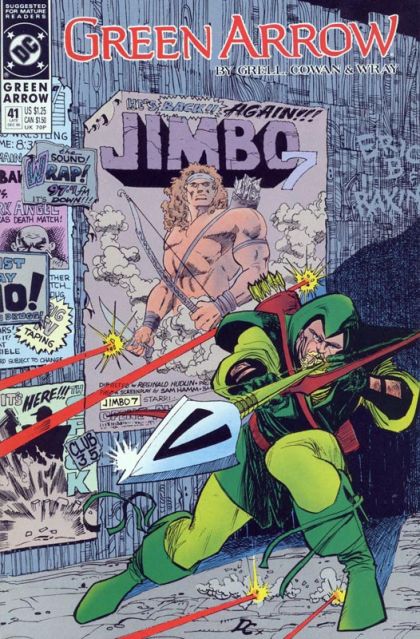 Green Arrow, Vol. 2 Hooray for Ollie-Wood |  Issue#41 | Year:1990 | Series: Green Arrow | Pub: DC Comics
