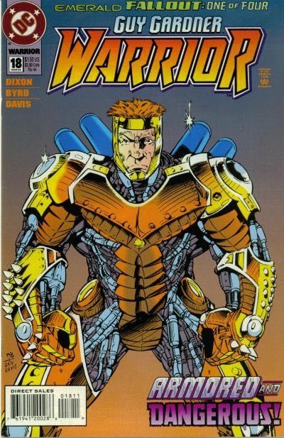 Guy Gardner: Warrior Emerald Fallout, Something Borrowed |  Issue#18 | Year:1994 | Series: Guy Gardner |