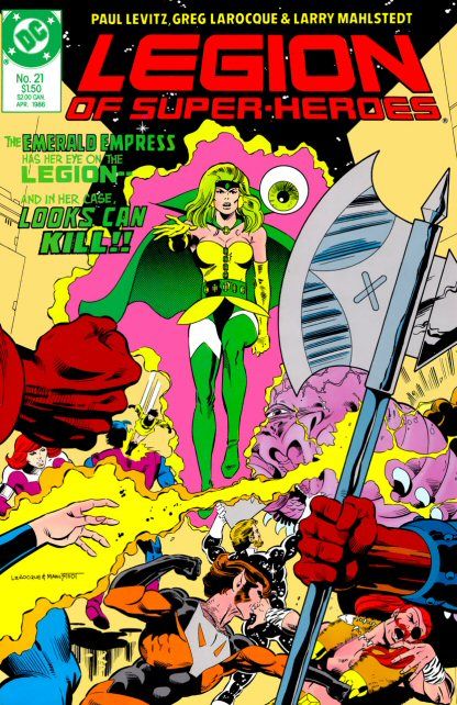 Legion of Super-Heroes, Vol. 3 Obsession |  Issue#21 | Year:1986 | Series: Legion of Super-Heroes |