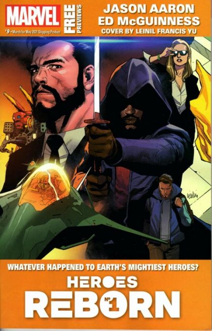 Marvel Previews, Vol. 5 Heroes Reborn #1 |  Issue#9 | Year:2021 | Series: Marvel Previews | Pub: Marvel Comics