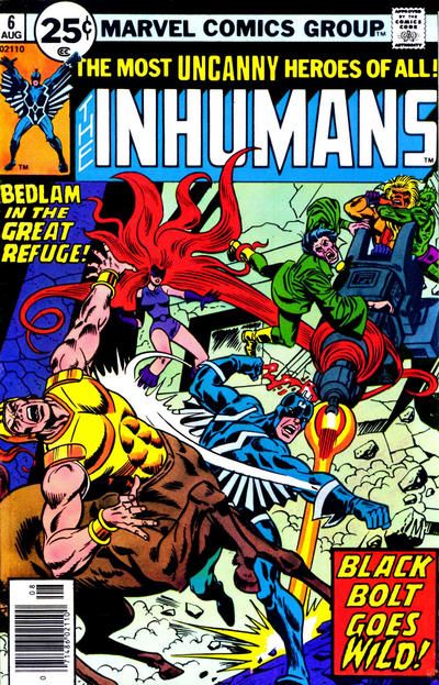 Inhumans, Vol. 1 "A King of Ruins" |  Issue#6A | Year:1976 | Series: Inhumans | Pub: Marvel Comics