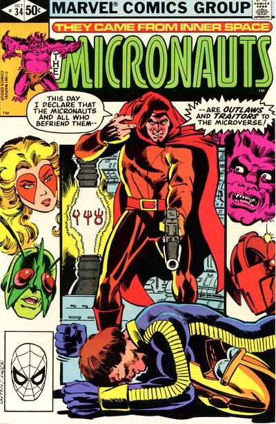 Micronauts, Vol. 1 Betrayal |  Issue#34A | Year:1981 | Series: Micronauts |