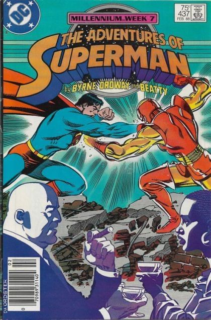 The Adventures of Superman Millennium - Point of View |  Issue#437B | Year:1988 | Series: Superman | Pub: DC Comics |