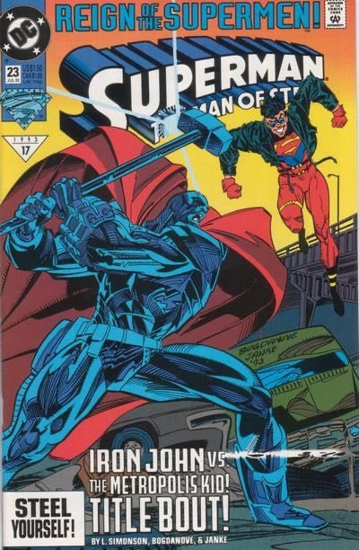 Superman: The Man of Steel Reign of the Supermen - Ambush! |  Issue#23A | Year:1993 | Series: Superman |