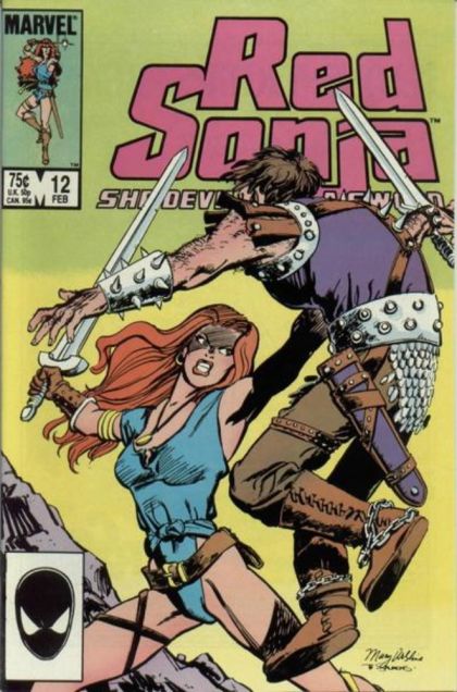 Red Sonja, Vol. 3 Descent! |  Issue#12A | Year:1986 | Series: Red Sonja |