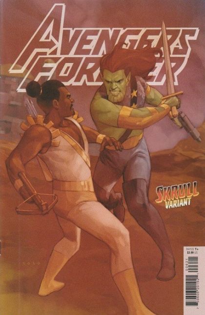 Avengers Forever, Vol. 2 The Vibranium Man |  Issue#6B | Year:2022 | Series:  |  Phil Noto Skrull Cover
