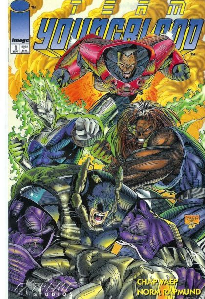 Team Youngblood Blackout |  Issue#1 | Year:1993 | Series:  | Pub: Image Comics