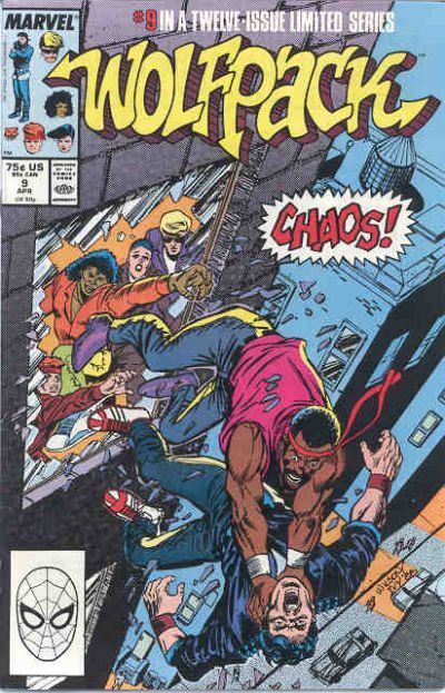 Wolfpack Chaos |  Issue#9A | Year:1989 | Series:  |