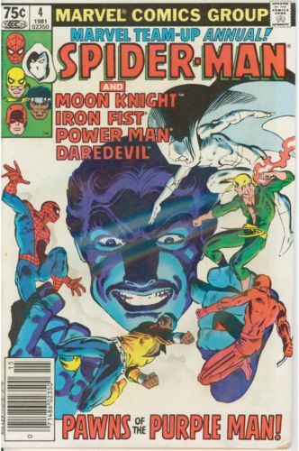 Marvel Team-Up Annual Power Play! |  Issue#4B | Year:1981 | Series:  | Pub: Marvel Comics