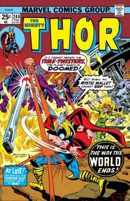 Thor, Vol. 1 This is the Way the World Ends! |  Issue#244A | Year:1975 | Series: Thor | Pub: Marvel Comics
