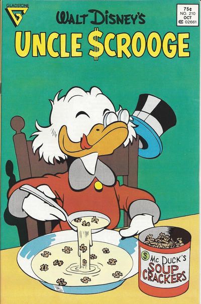 Walt Disney's Uncle Scrooge The Robot Raiders of Magica DeSpell |  Issue#210B | Year:1986 | Series: Walt Disney | Pub: Gladstone