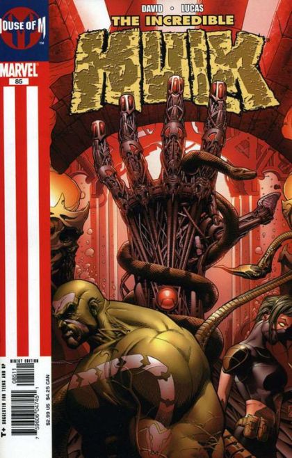 The Incredible Hulk, Vol. 2 House of M - Terra Incognita, Part 3 |  Issue#85A | Year:2005 | Series: Hulk | Pub: Marvel Comics |