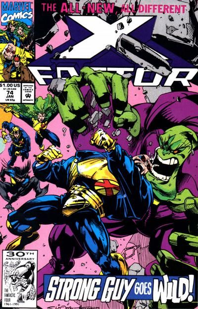 X-Factor Politically Incorrect |  Issue#74A | Year:1991 | Series: X-Factor | Pub: Marvel Comics