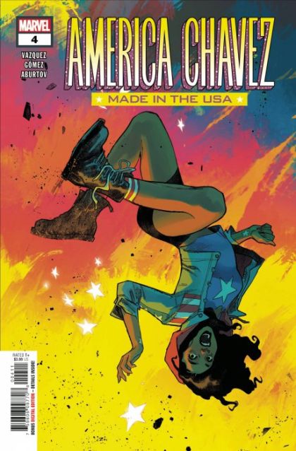 America Chavez: Made in the USA  |  Issue#4A | Year:2021 | Series:  |  Regular Sara Pichelli Cover