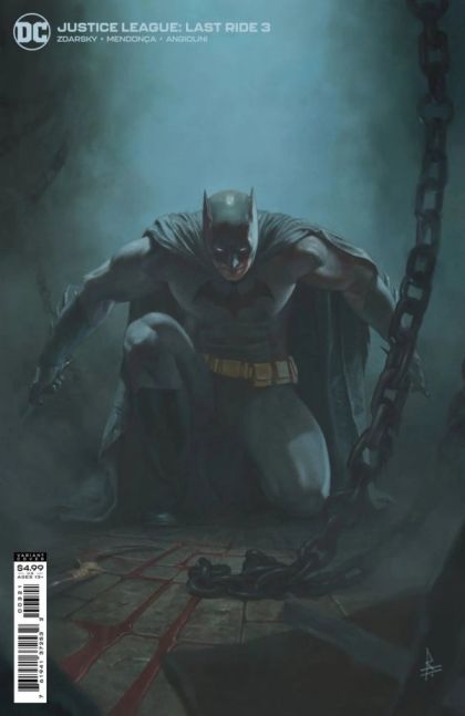 Justice League: Last Ride  |  Issue#3B | Year:2021 | Series:  | Pub: DC Comics | Variant Riccardo Federici Card Stock Cover