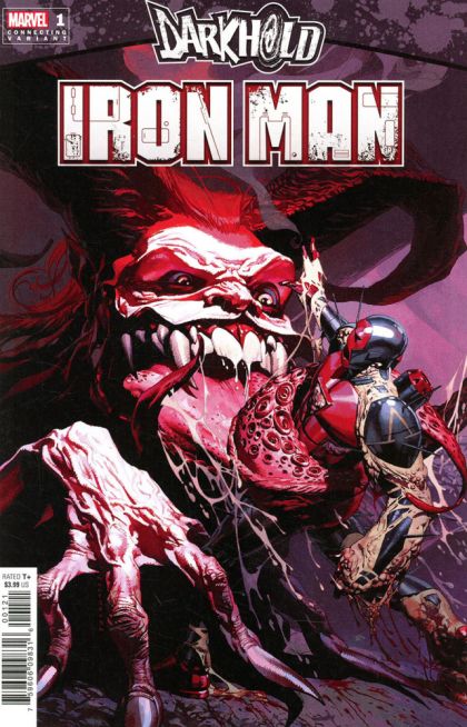 Darkhold: Iron Man  |  Issue#1B | Year:2021 | Series:  | Pub: Marvel Comics | Variant Josemaria Casanovas Connecting Cover