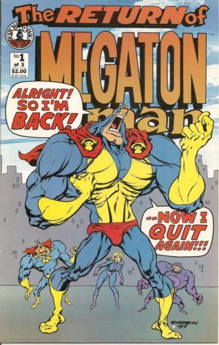 Return of Megaton Man  |  Issue#1 | Year:1988 | Series:  | Pub: Kitchen Sink Press