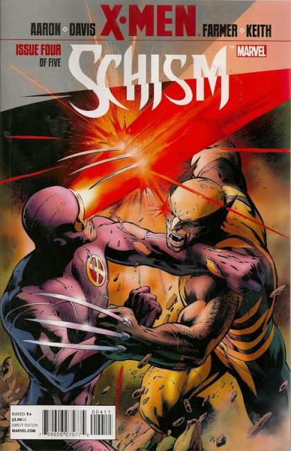 X-Men: Schism Schism - Part Four |  Issue#4A | Year:2011 | Series: X-Men | Pub: Marvel Comics
