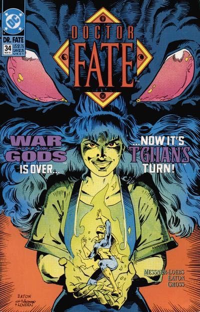 Dr. Fate, Vol. 2 The Wrath of T'Giian |  Issue#34 | Year:1991 | Series: Doctor Fate | Pub: DC Comics |