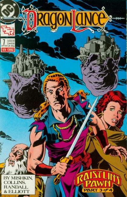 Dragonlance Raistlin's Pawn, Part 3: City of Death |  Issue#7A | Year:1989 | Series: Dragonlance | Pub: DC Comics |