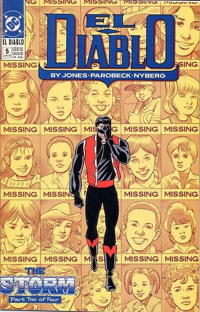 El Diablo, Vol. 1 Discontent |  Issue#5 | Year:1990 | Series: El Diablo | Pub: DC Comics
