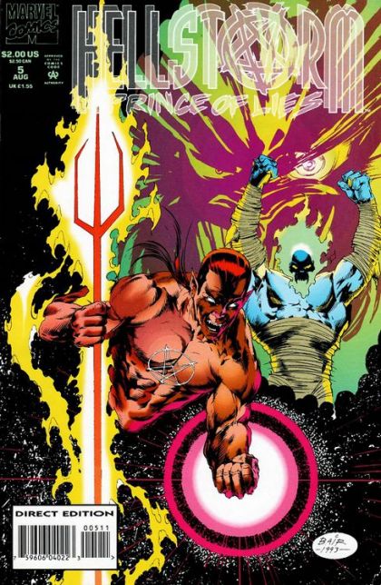 Hellstorm: Prince of Lies Pawns, The Damnation Game |  Issue#5 | Year:1993 | Series: Hellstorm | Pub: Marvel Comics