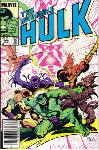 The Incredible Hulk, Vol. 1 Call Me Ishmael, Call Me... Hulk! |  Issue#306B | Year:1985 | Series: Hulk | Pub: Marvel Comics