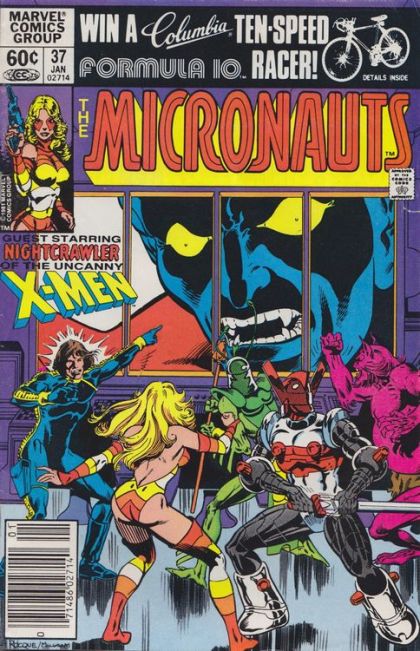 Micronauts, Vol. 1 There's a Reason They Call It The Danger Room |  Issue#37B | Year:1982 | Series: Micronauts | Pub: Marvel Comics | Newsstand Edition
