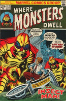 Where Monsters Dwell, Vol. 1 The Insect Man! |  Issue