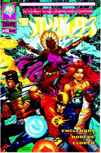 The Strangers Omega And Alpha |  Issue#12A | Year:1994 | Series: The Strangers | Pub: Malibu Comics