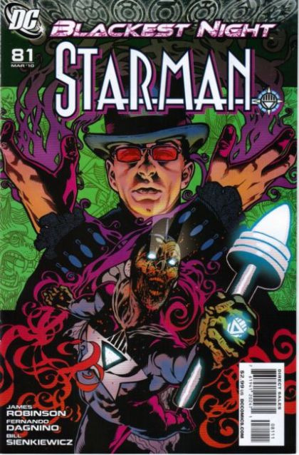 Starman, Vol. 2 Blackest Night - Blackest Night Starman |  Issue#81 | Year:2010 | Series: Starman | Pub: DC Comics