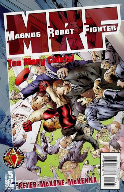 Magnus Robot Fighter, Vol. 2 41 Maniacs |  Issue#5 | Year:1997 | Series: Magnus Robot Fighter | Pub: Acclaim Comics