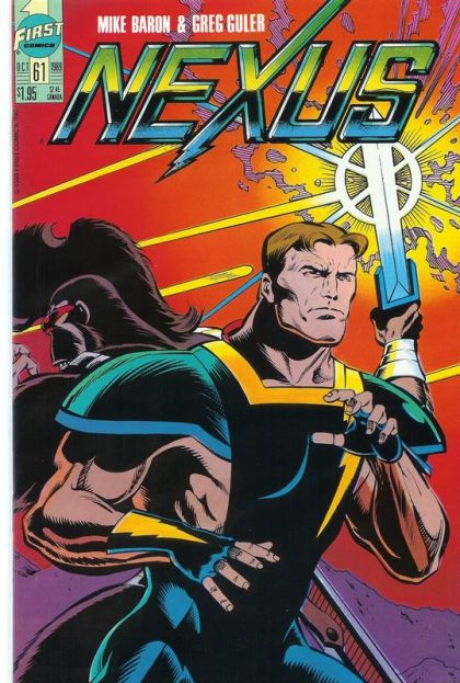 Nexus, Vol. 2 Sabbattical |  Issue#61 | Year:1989 | Series: Nexus | Pub: First Comics