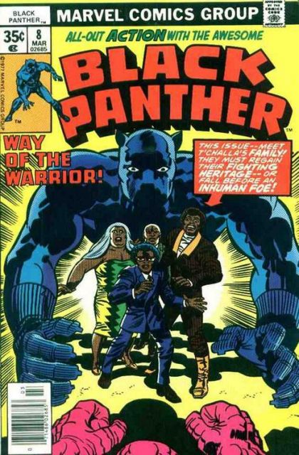 Black Panther, Vol. 1 Panthers or Pussycats? |  Issue#8A | Year:1977 | Series:  | Pub: Marvel Comics