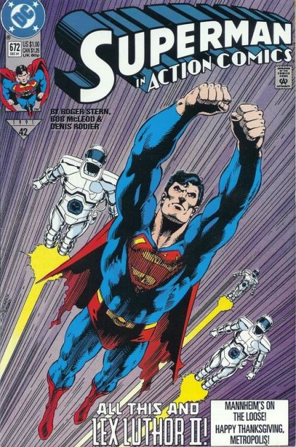 Action Comics, Vol. 1 All This...And Lex Luthor II |  Issue#672A | Year:1991 | Series:  | Pub: DC Comics